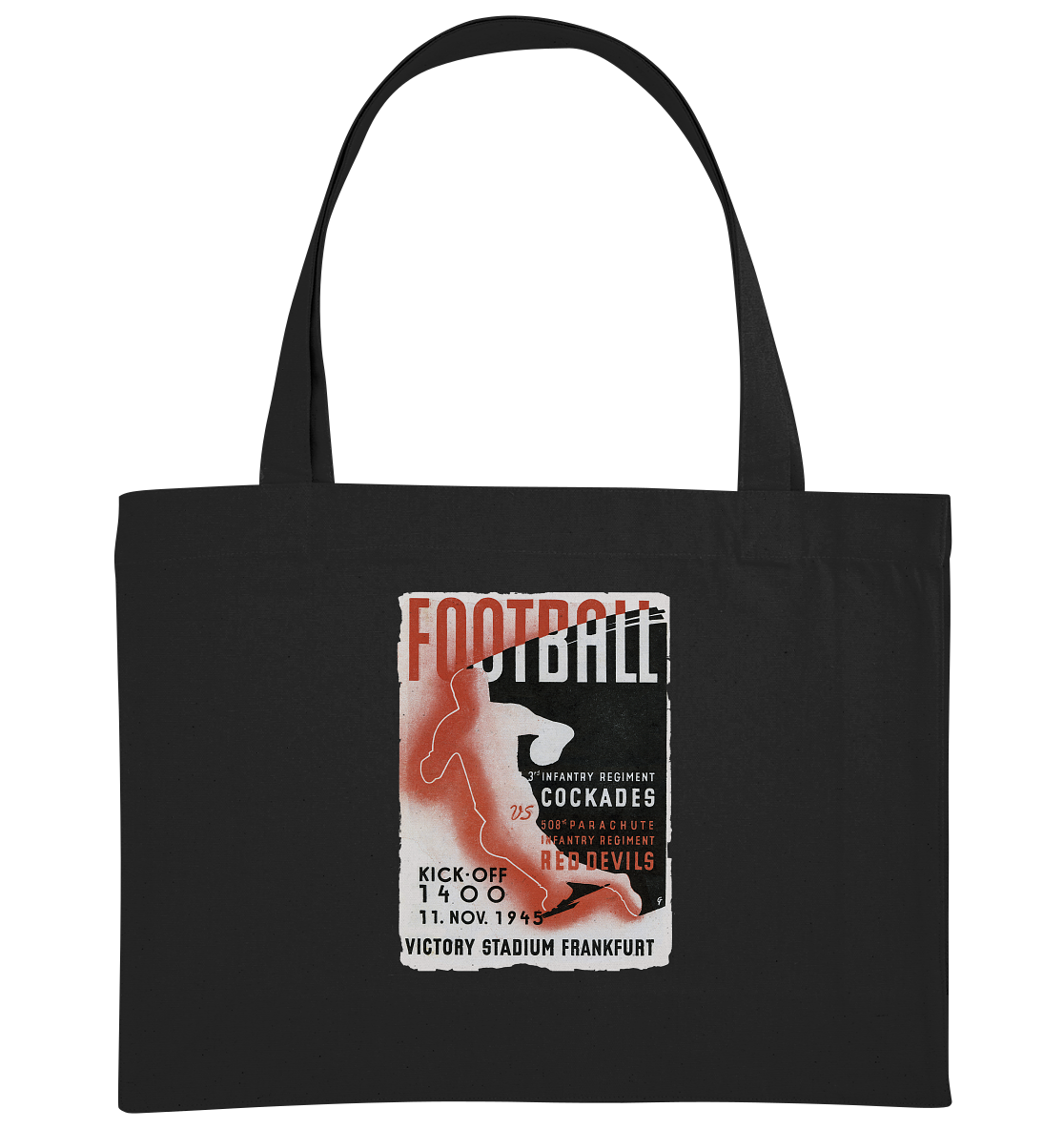 Red Devils Frankfurt 1945 - Organic Shopping-Bag - Amfoo Shop