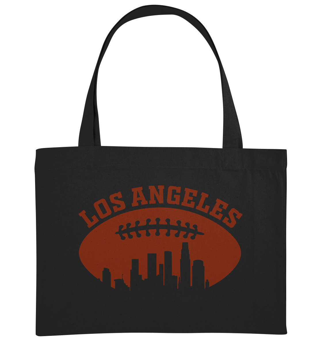 Los Angeles Football Silhouette - Organic Shopping-Bag - Amfoo Shop