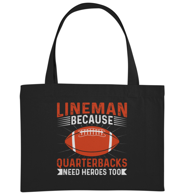 Lineman Quarterback Heroes - Organic Shopping-Bag - Amfoo Shop