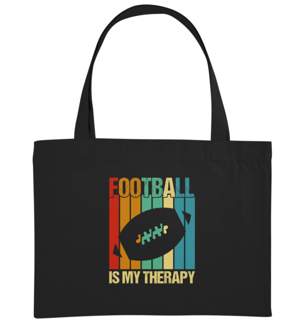 Football is my Therapy - Organic Shopping-Bag - Amfoo Shop