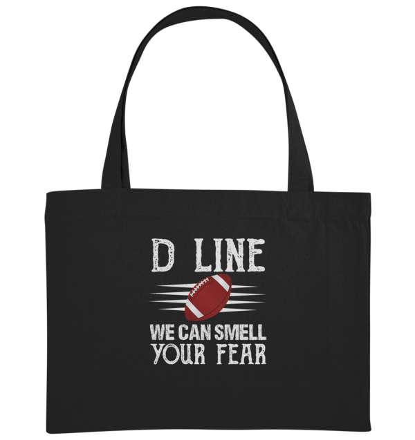 D Line Fear - Organic Shopping-Bag - Amfoo Shop