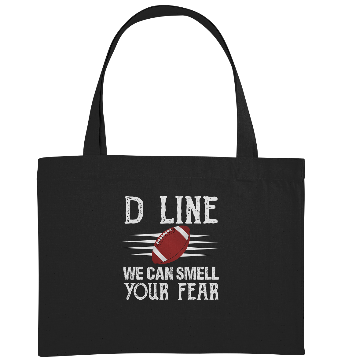 D Line Fear - Organic Shopping-Bag - Amfoo Shop