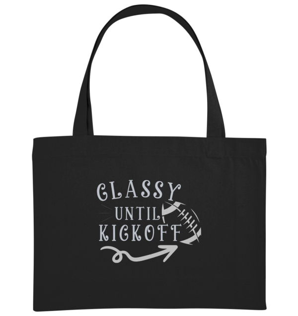 Glassy until Kick Off - Organic Shopping-Bag - Amfoo Shop