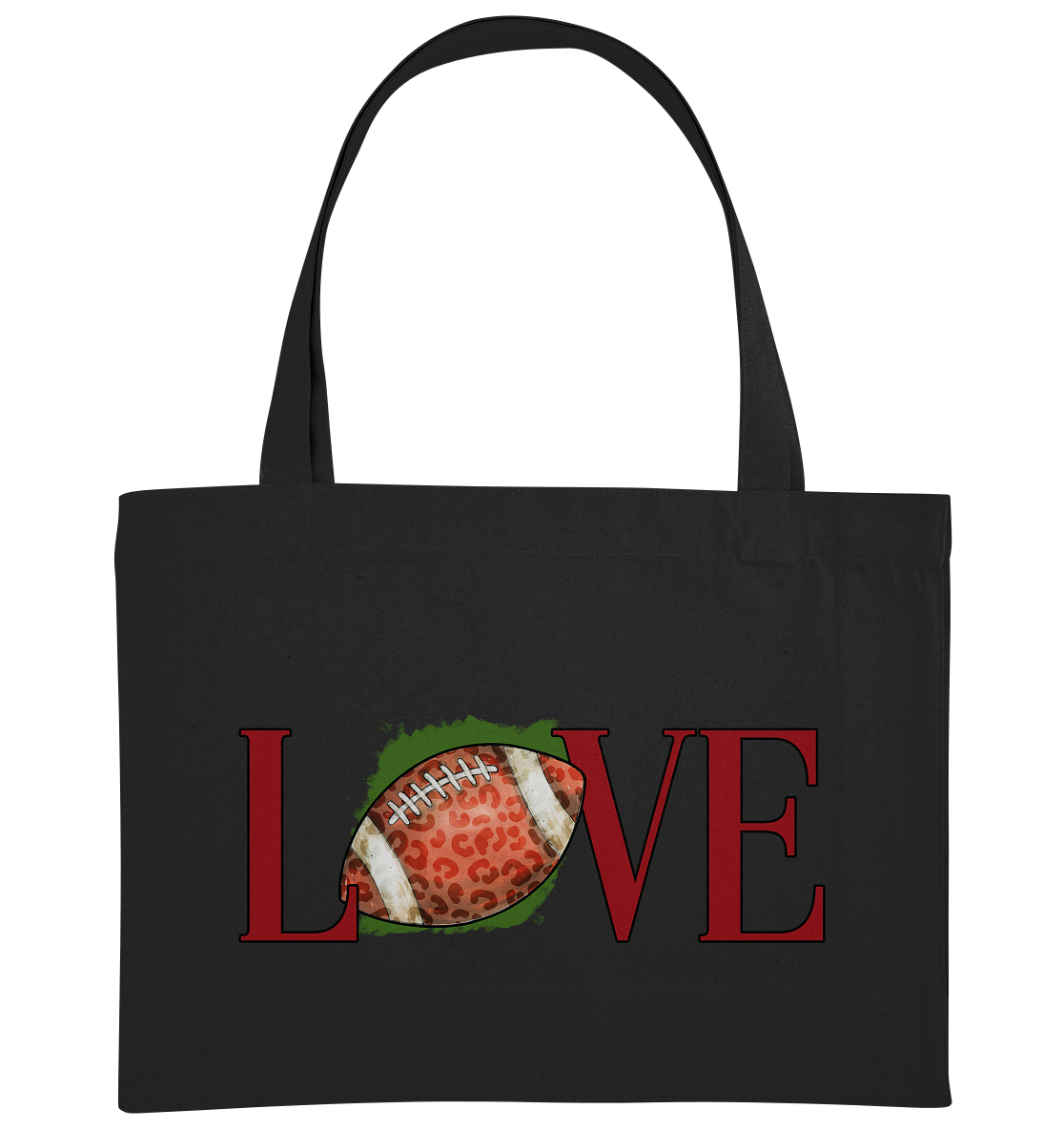 Football Love - Organic Shopping-Bag - Amfoo Shop