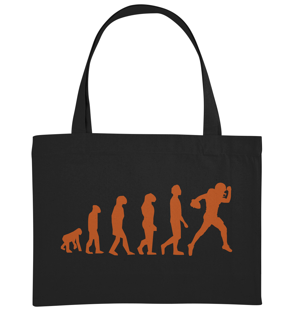 American Football Evolution - Organic Shopping-Bag - Amfoo Shop