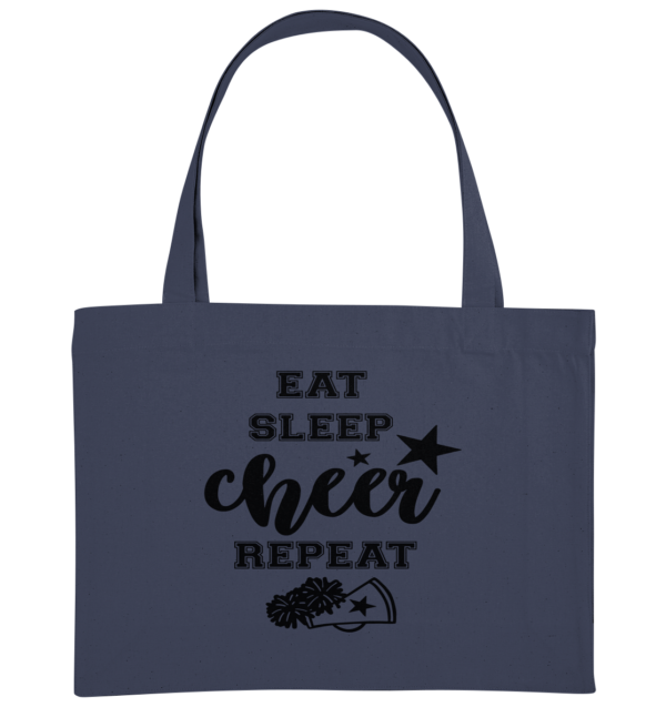 Eat Sleep Cheer Repeat - Organic Shopping-Bag - Amfoo Shop