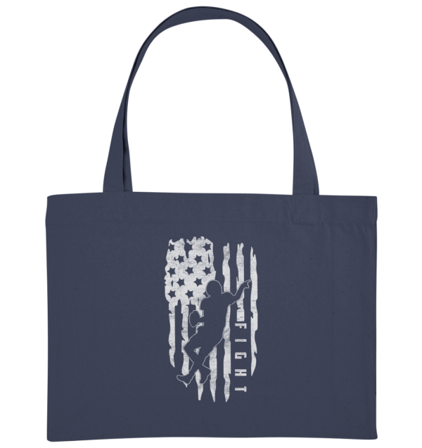 USA Flag Fight - Organic Shopping-Bag - Amfoo Shop