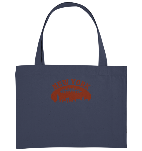 New York Football Silhoutte - Organic Shopping-Bag - Amfoo Shop