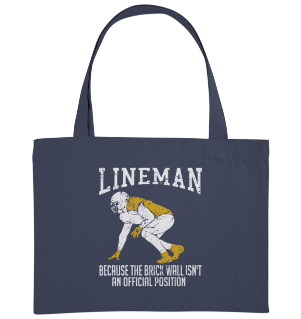 Lineman Heroes - Organic Shopping-Bag - Amfoo Shop