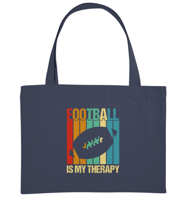 Football is my Therapy - Organic Shopping-Bag - Amfoo Shop