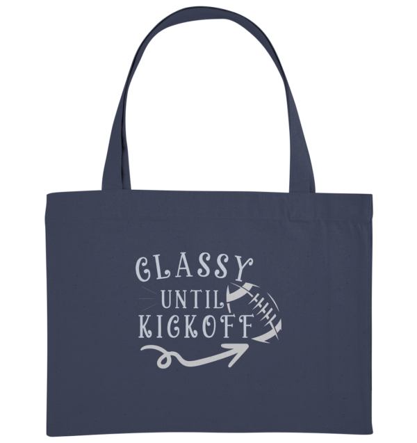 Glassy until Kick Off - Organic Shopping-Bag - Amfoo Shop