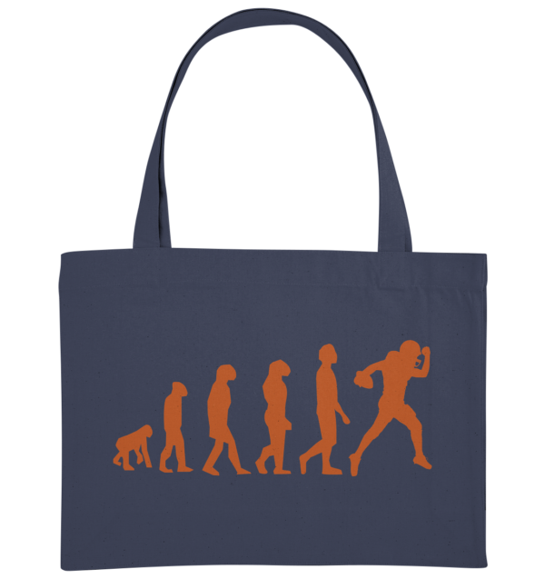 American Football Evolution - Organic Shopping-Bag - Amfoo Shop