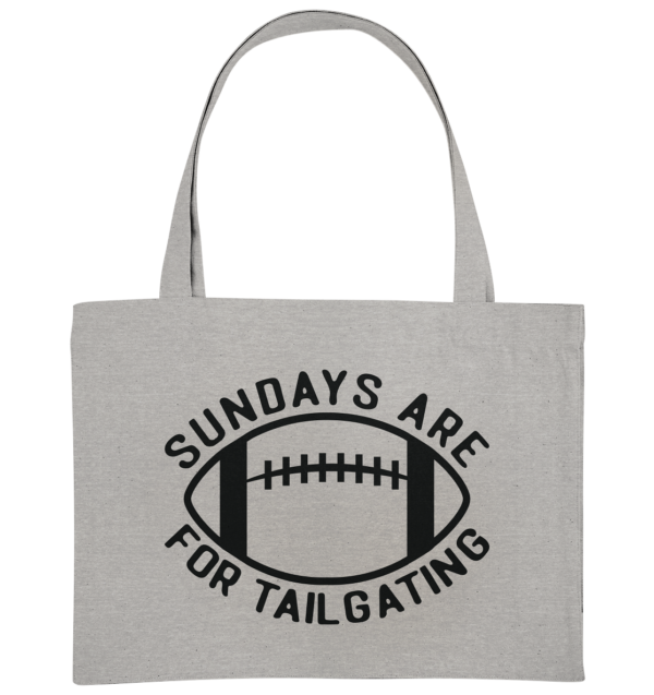 Sundays are for Tailgating II - Organic Shopping-Bag - Amfoo Shop