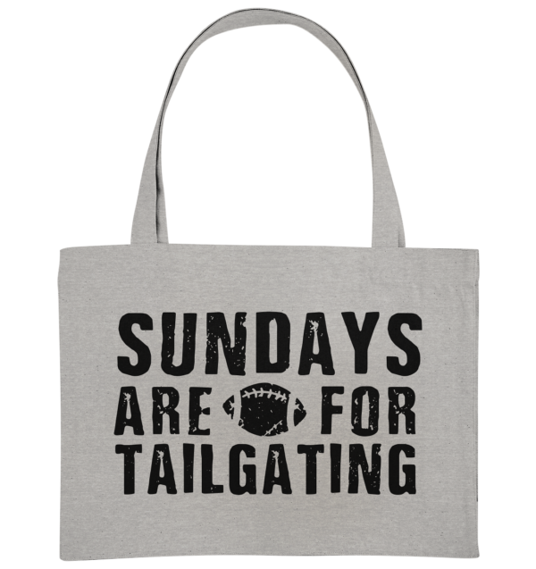 Sundays are for Tailgating - Organic Shopping-Bag - Amfoo Shop