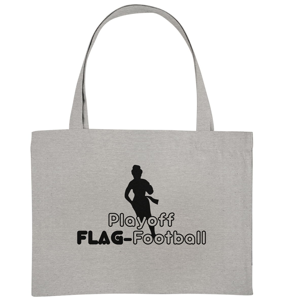 Playoff Flag Football Women black - Organic Shopping-Bag - Amfoo Shop