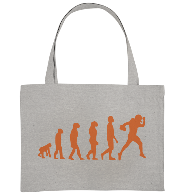 American Football Evolution - Organic Shopping-Bag - Amfoo Shop