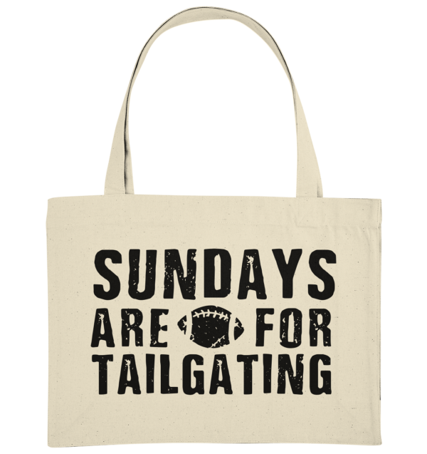 Sundays are for Tailgating - Organic Shopping-Bag - Amfoo Shop