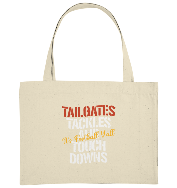 Tailgate Tackles - Organic Shopping-Bag - Amfoo Shop