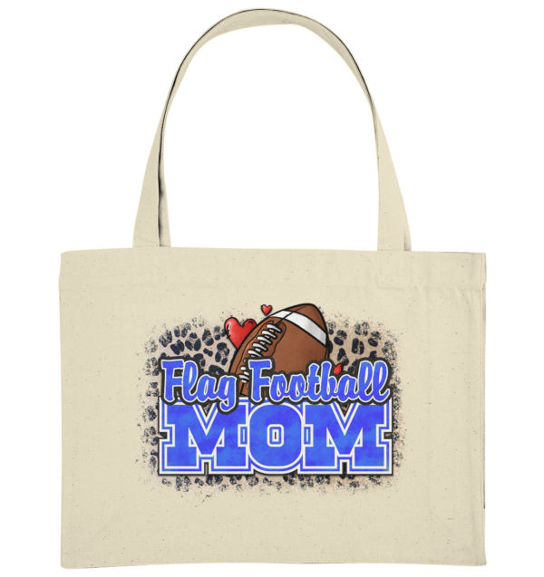 Flag Football Mom - Organic Shopping-Bag - Amfoo Shop