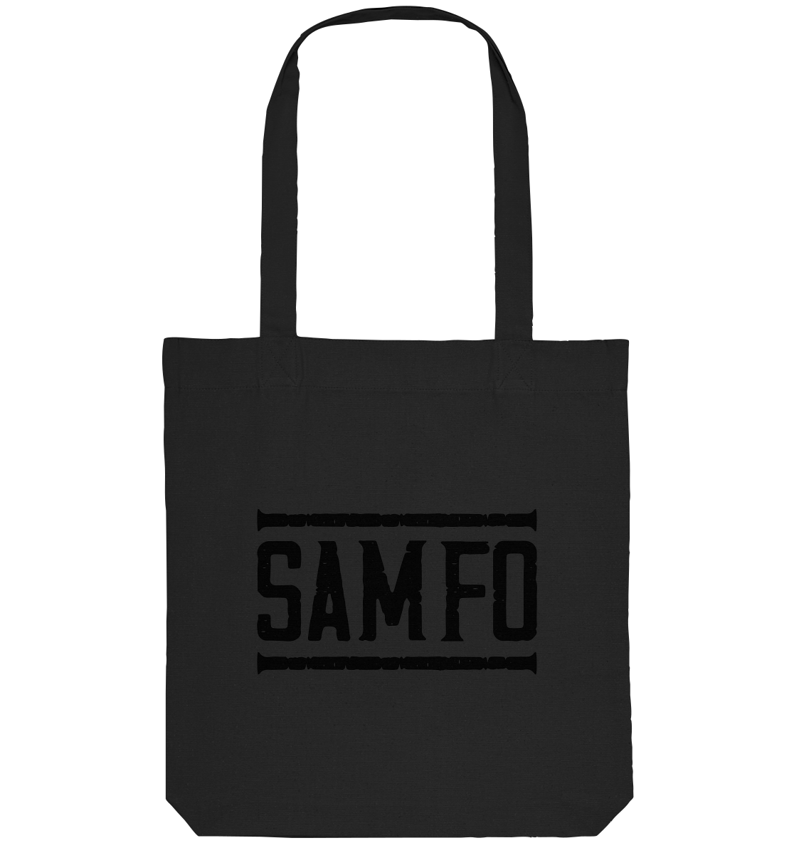 SAMFO black - Organic Tote-Bag - Amfoo Shop