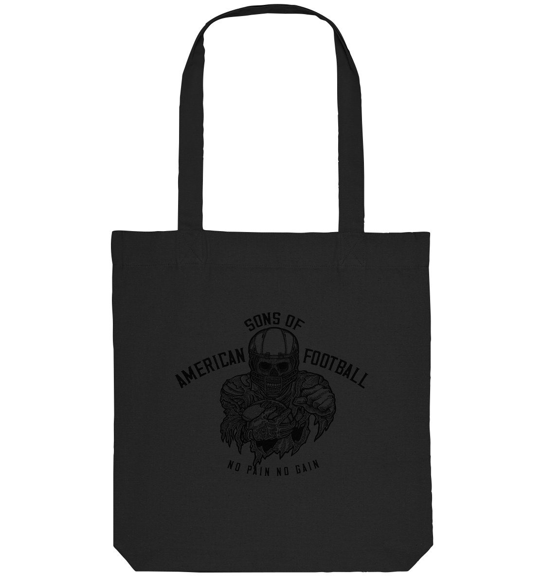 SAMFO No Pain No Gain - Organic Tote-Bag - Amfoo Shop