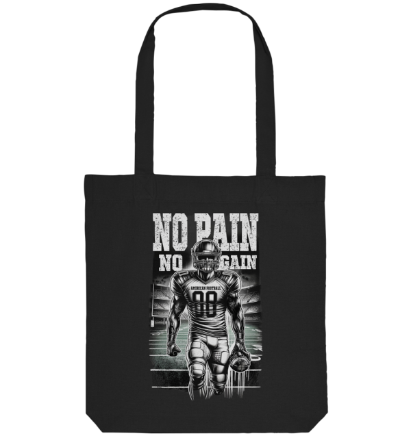 No Pain No Gain - Organic Tote-Bag - Amfoo Shop