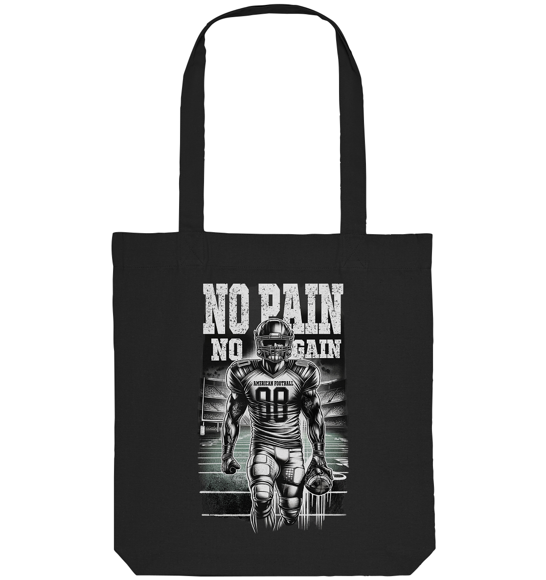 No Pain No Gain - Organic Tote-Bag - Amfoo Shop