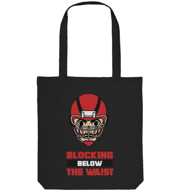 Blocking Below The Waist - Organic Tote-Bag - Amfoo Shop