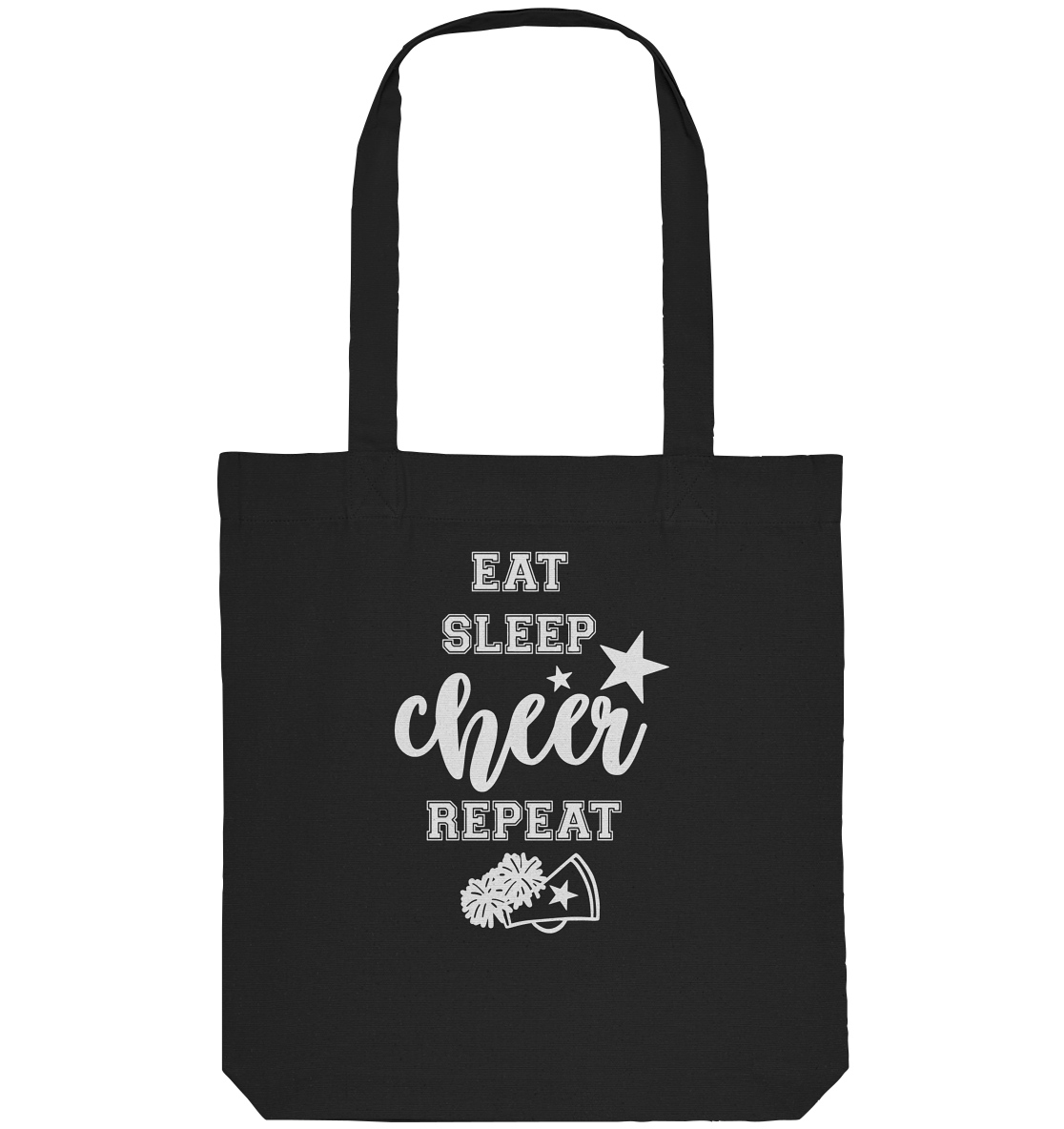 Eat Sleep Cheer - Organic Tote-Bag - Amfoo Shop