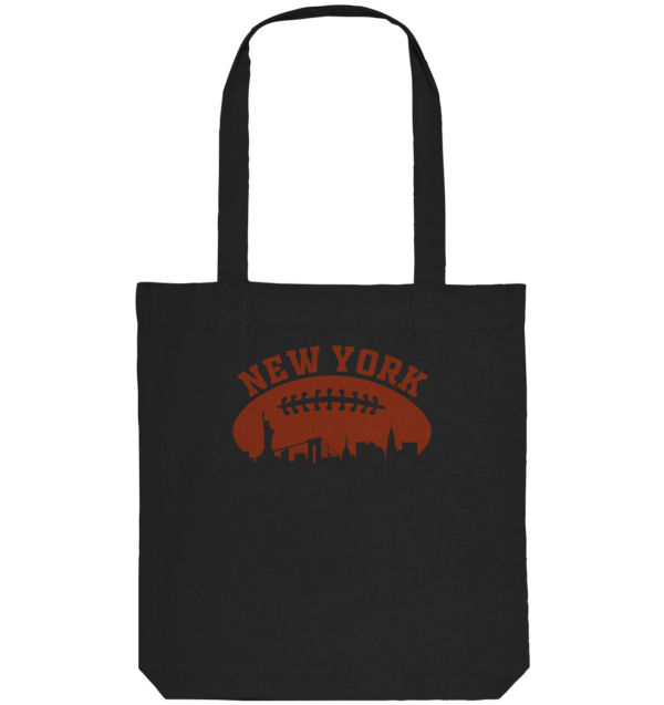 New York Football Silhoutte - Organic Tote-Bag - Amfoo Shop