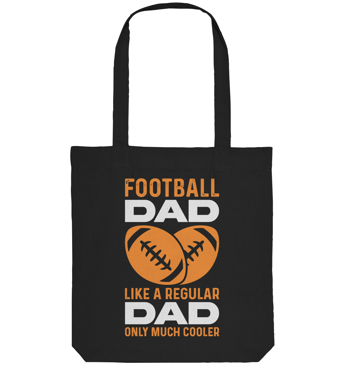 Football Dad Much Cooler - Organic Tote-Bag - Amfoo Shop