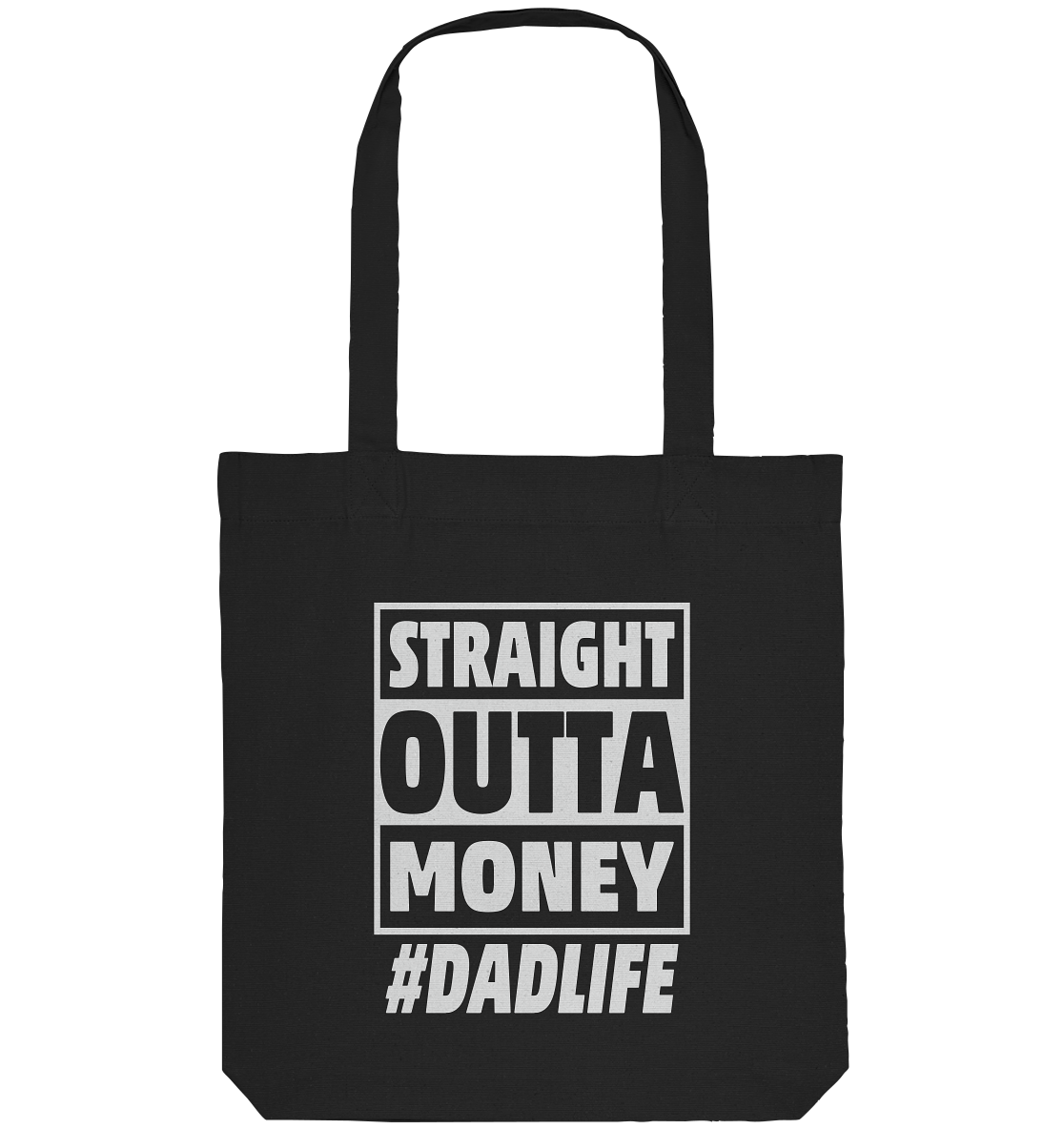 Straight Outta Money - Organic Tote-Bag - Amfoo Shop