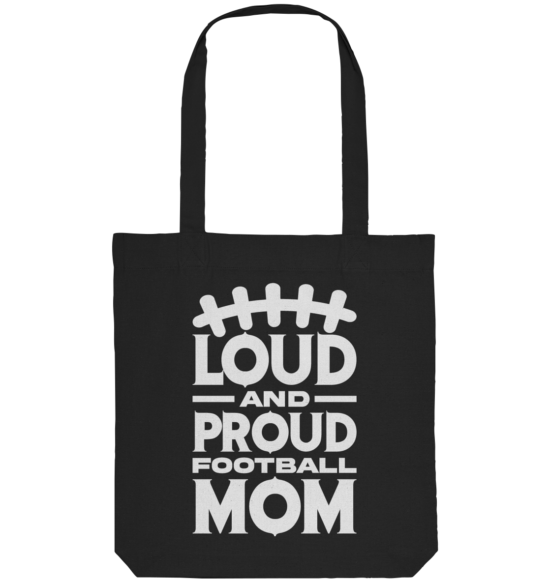 Loud and Proud Mom - Organic Tote-Bag - Amfoo Shop