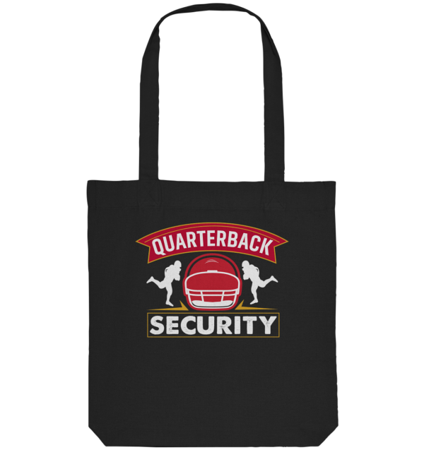 Quarterback Security - Organic Tote-Bag - Amfoo Shop