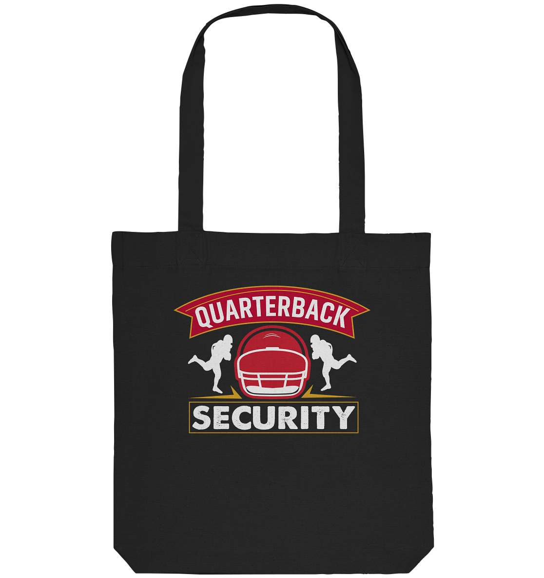 Quarterback Security - Organic Tote-Bag - Amfoo Shop