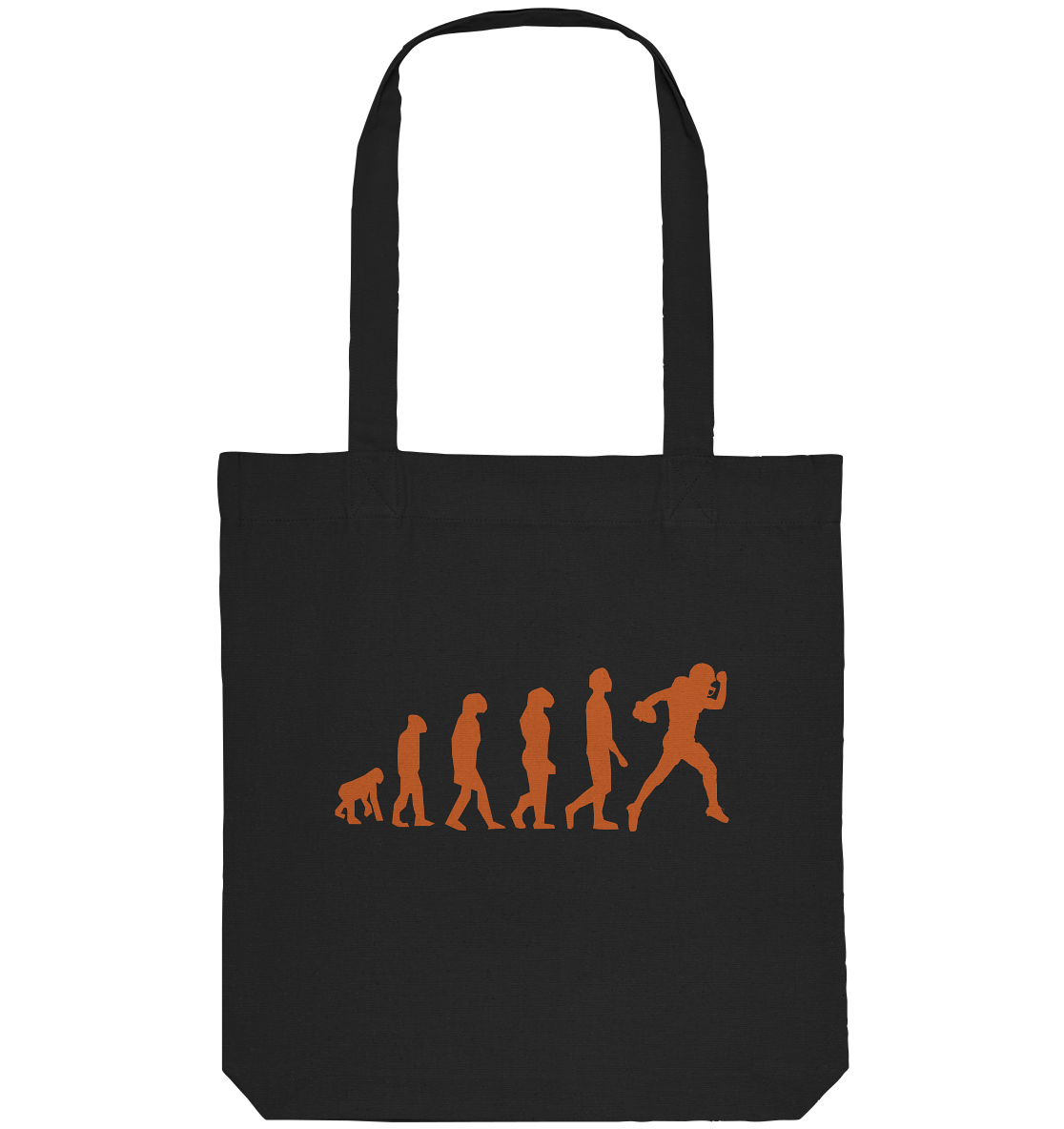 American Football Evolution - Organic Tote-Bag - Amfoo Shop