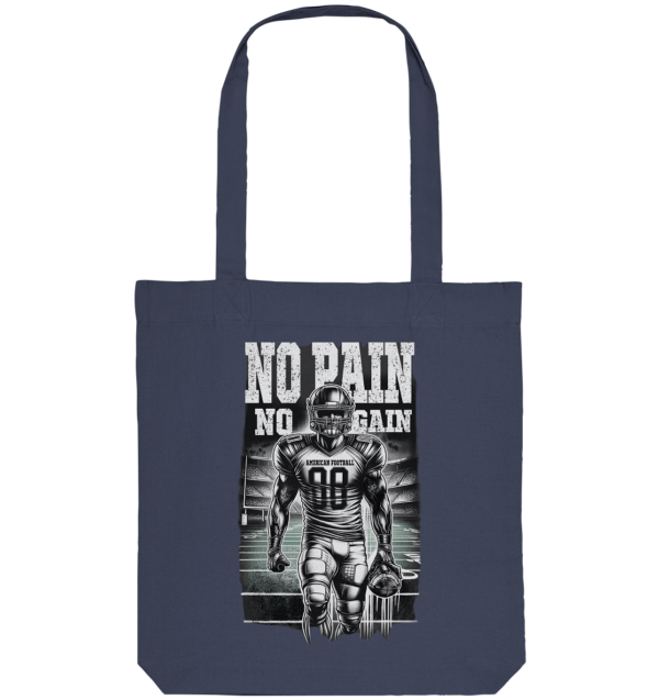 No Pain No Gain - Organic Tote-Bag - Amfoo Shop