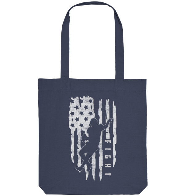 USA Flag Fight - Organic Tote-Bag - Amfoo Shop