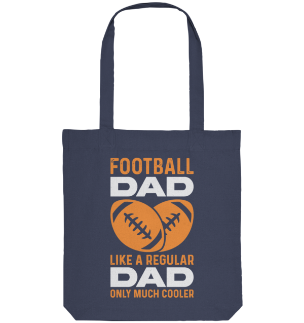 Football Dad Much Cooler - Organic Tote-Bag - Amfoo Shop