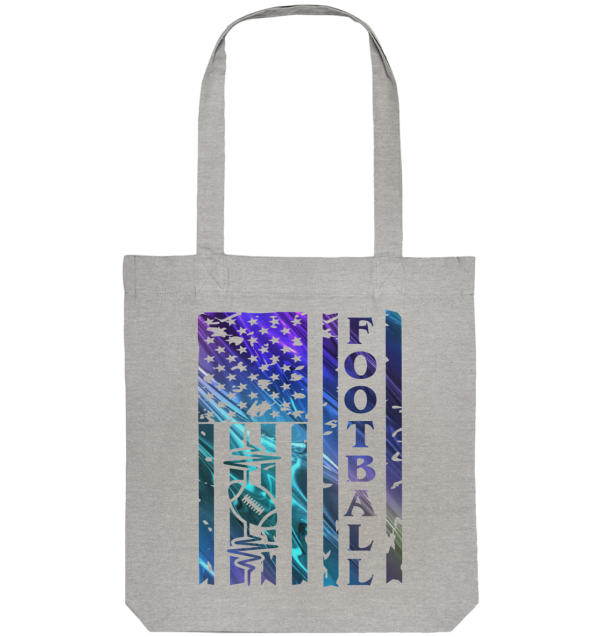 USA Football Flag - Organic Tote-Bag - Amfoo Shop