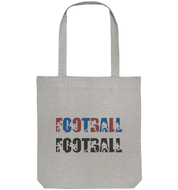 Football Silhouette - Organic Tote-Bag - Amfoo Shop