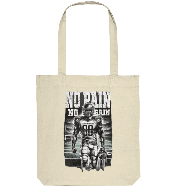 No Pain No Gain - Organic Tote-Bag - Amfoo Shop