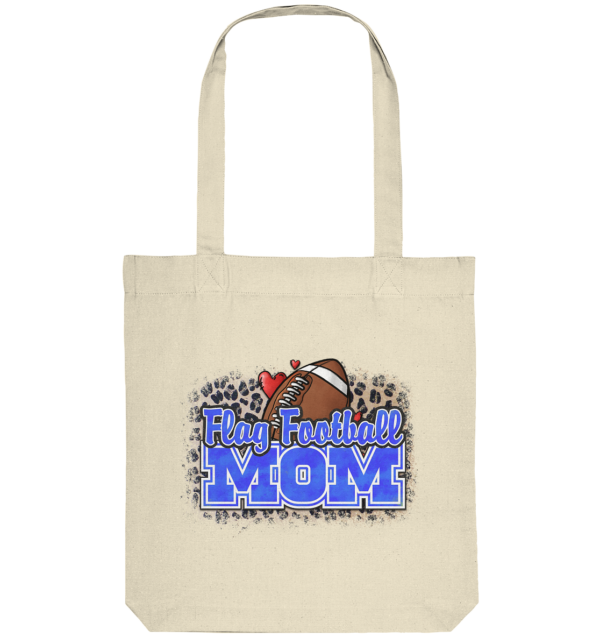 Flag Football Mom - Organic Tote-Bag - Amfoo Shop