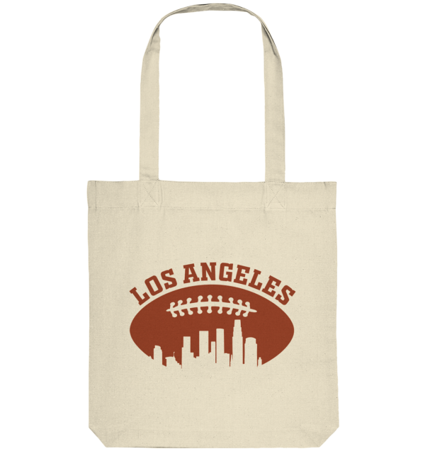 Los Angeles Football Silhouette - Organic Tote-Bag - Amfoo Shop