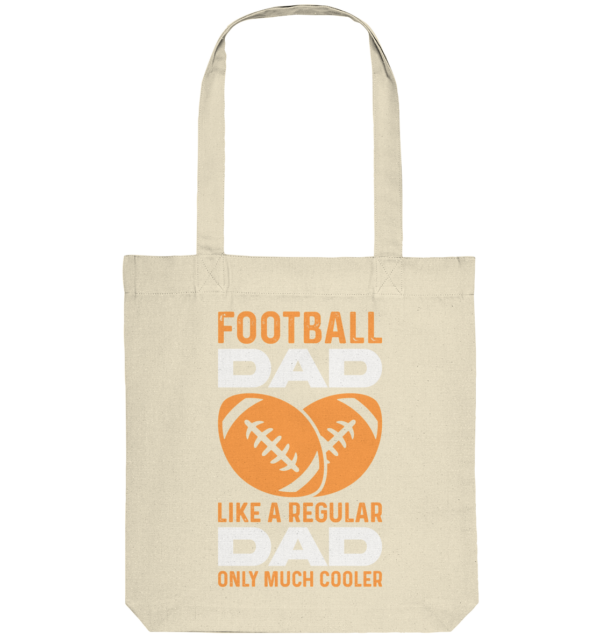 Football Dad Much Cooler - Organic Tote-Bag - Amfoo Shop