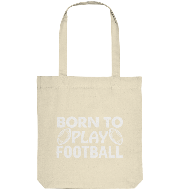 Born to Play - Organic Tote-Bag - Amfoo Shop