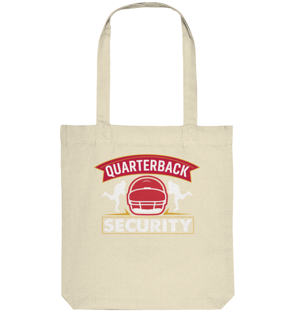 Quarterback Security - Organic Tote-Bag - Amfoo Shop