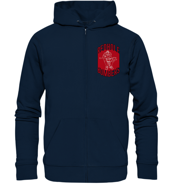 Göppingen Red Hole Bombers - Organic Zipper - Amfoo Shop