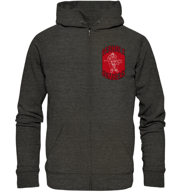 Göppingen Red Hole Bombers - Organic Zipper - Amfoo Shop