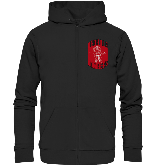 Göppingen Red Hole Bombers - Organic Zipper - Amfoo Shop